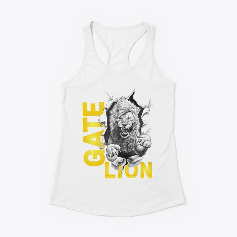 YELLOW GRADIENT LION
