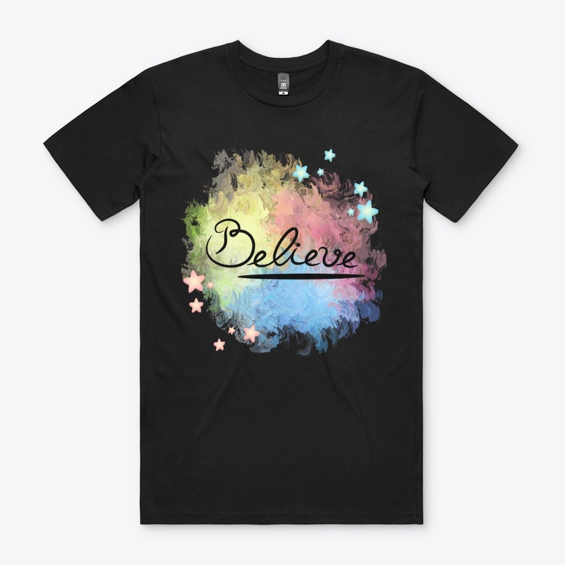 Art Lettering - "Believe"