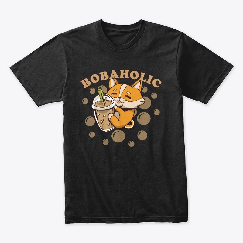 Bobaholic - Corgi Kawaii