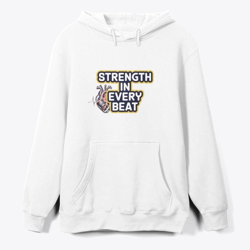 Modern Glowing Heartbeat Design 