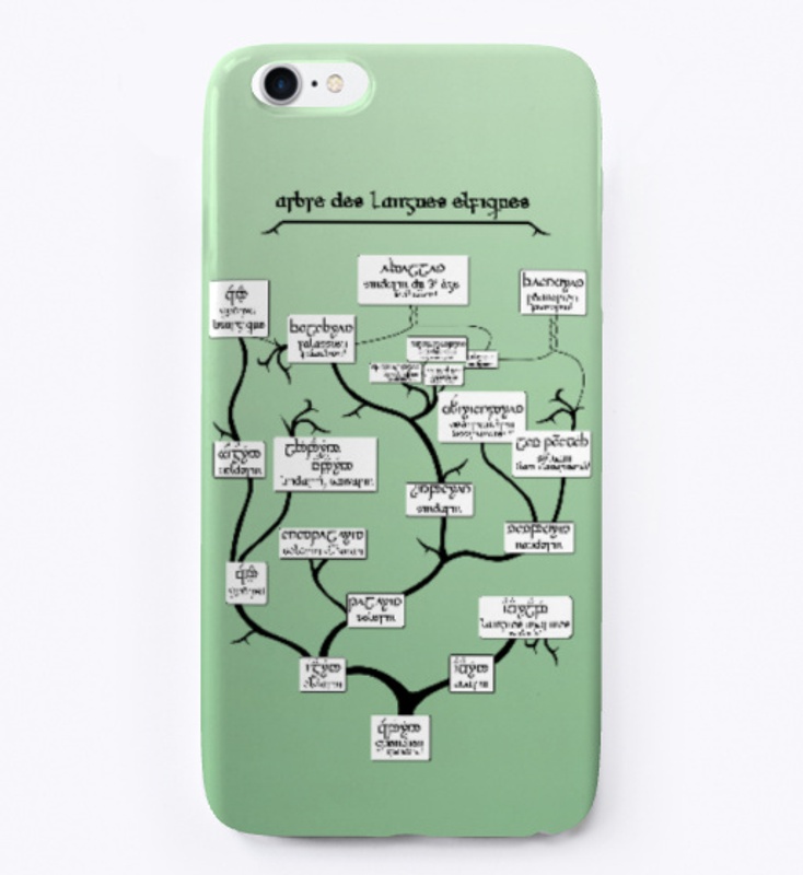 Arbre des langues elfiques de Tolkien
