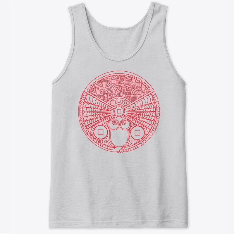 Lunar New Year Doodle Shirt Red
