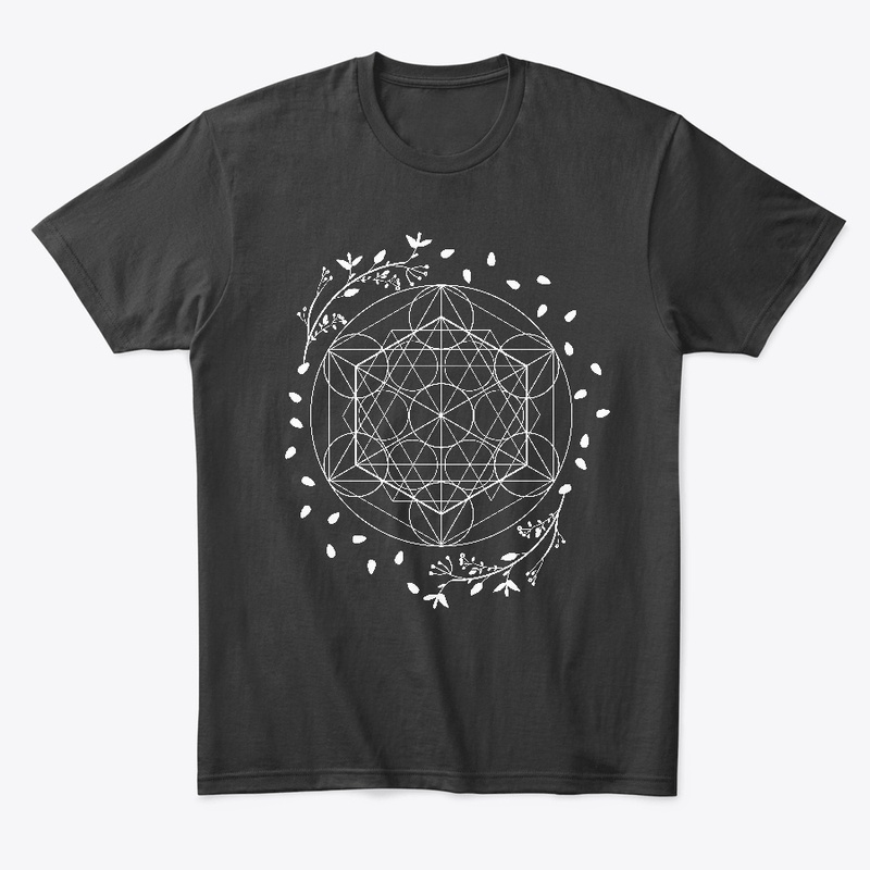 Metatrons Cube Seed Of Life Circle Art