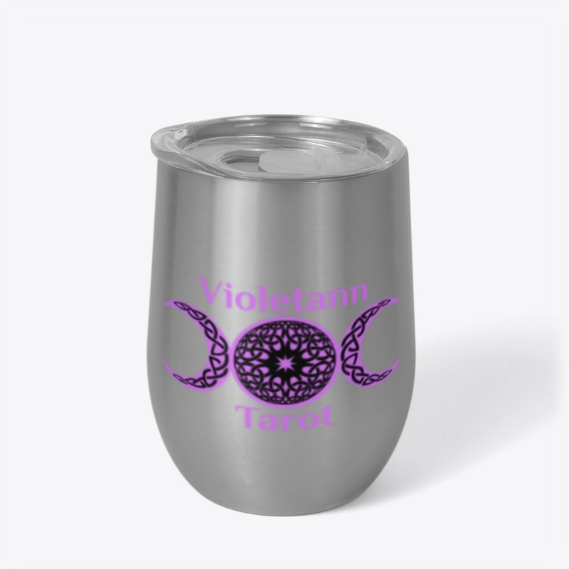 Violetann Tarot Logo (black)