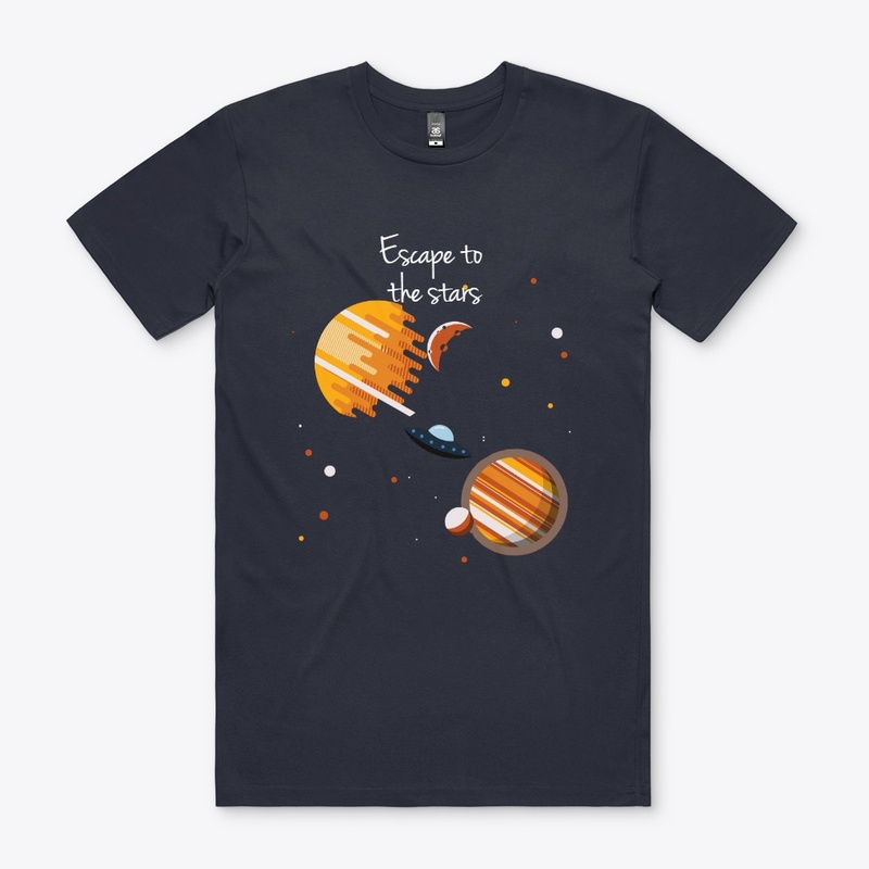 escape to stars space jam planets moon