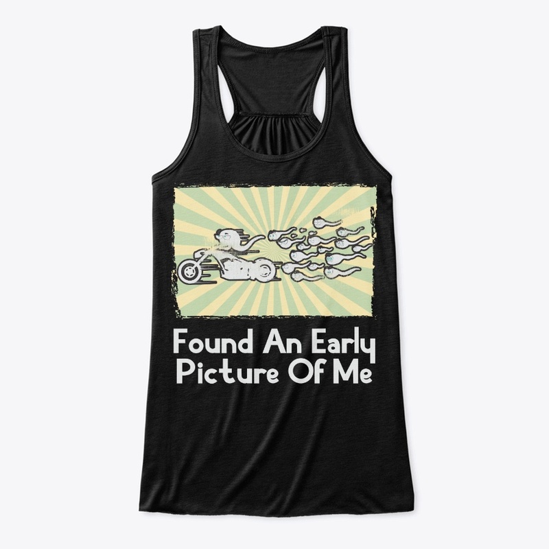 Biker Gift, Found An Early Picture Of Me