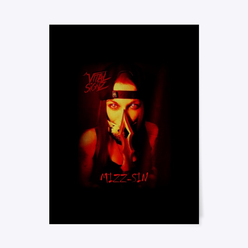 VITAL SIGNS POSTER mizz sin