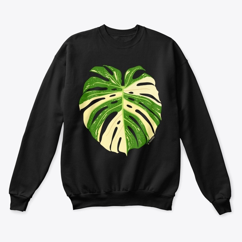 Thai Constellation Monstera Leaf
