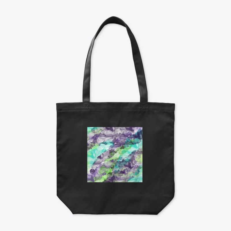 PURPLE / TEAL MOSS SPLASH