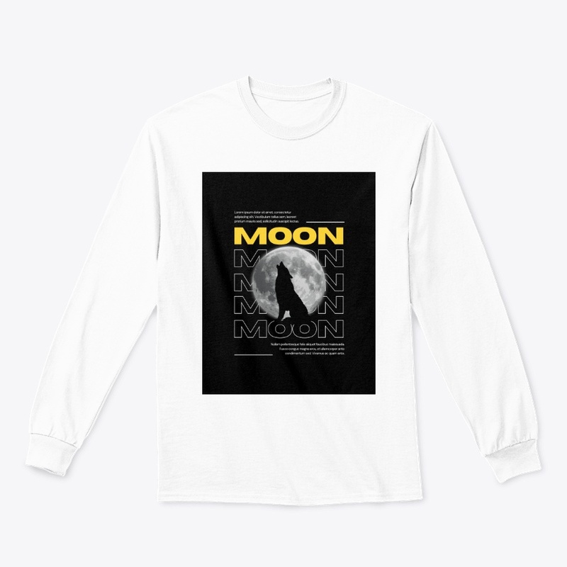 On the moon ne designs hoodie 