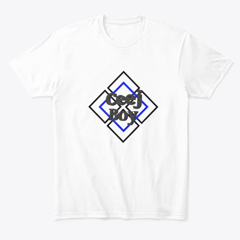 Ceej Boy Logo merch (white version) 