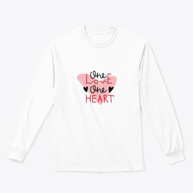 ONE LOVE T SHIRT FOR GIRLS