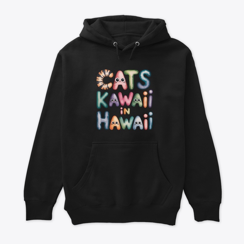 Cats Kawaii in Hawaii