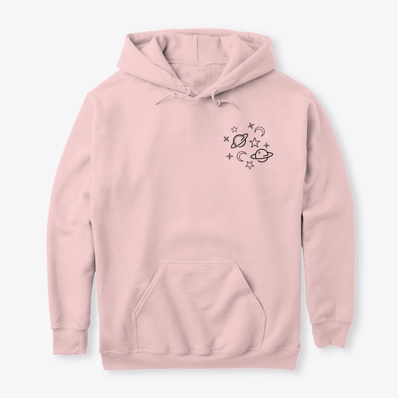 Outer Space - Black Logo