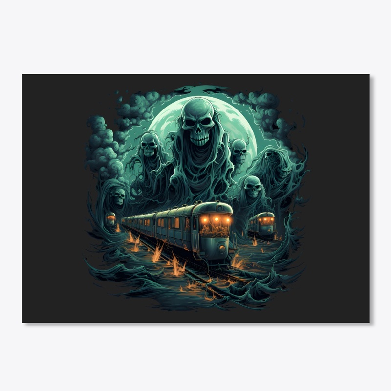 Halloween Train Design