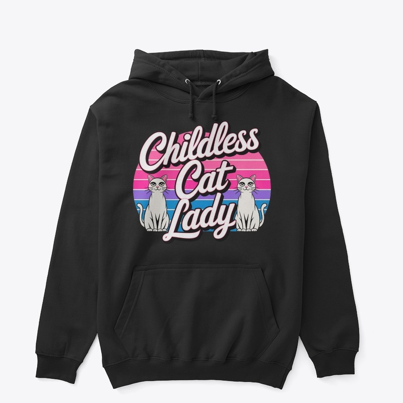 childless cat lady shirt