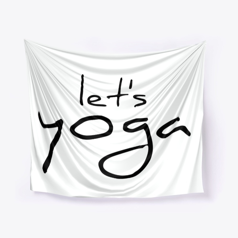 Let's Yoga Black - PK.digart