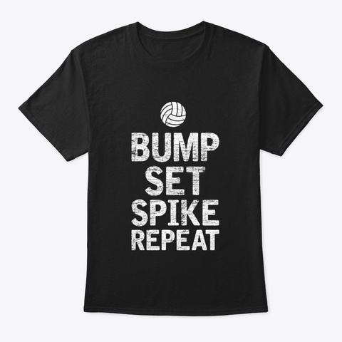 Beach Volleyball Volleyball Athlete Gift Black T-Shirt Front