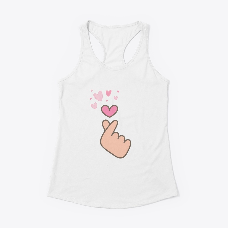 i love you by the Korean way design.