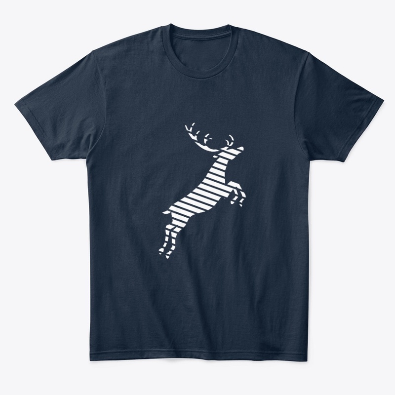 Christmas Deer T-shirt Design
