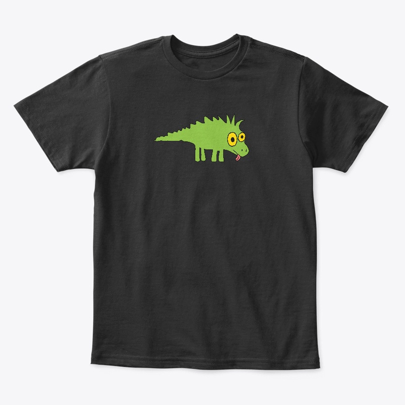 Derposaurus. Weird cute dinosaur design.