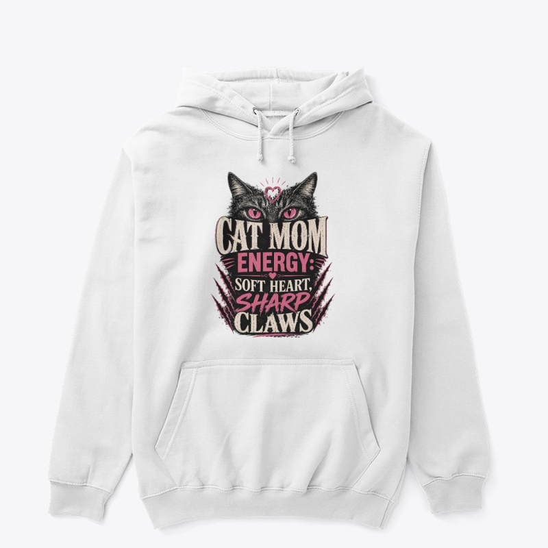 Cat Mom Energy Merch