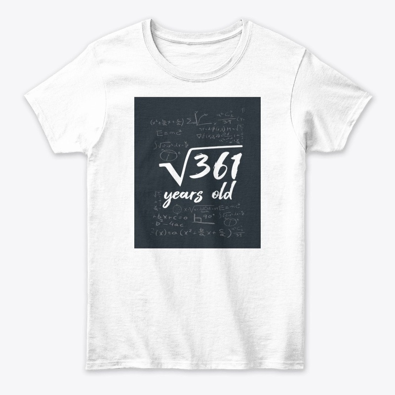 Math Birthday Formula Blackboard Shirt
