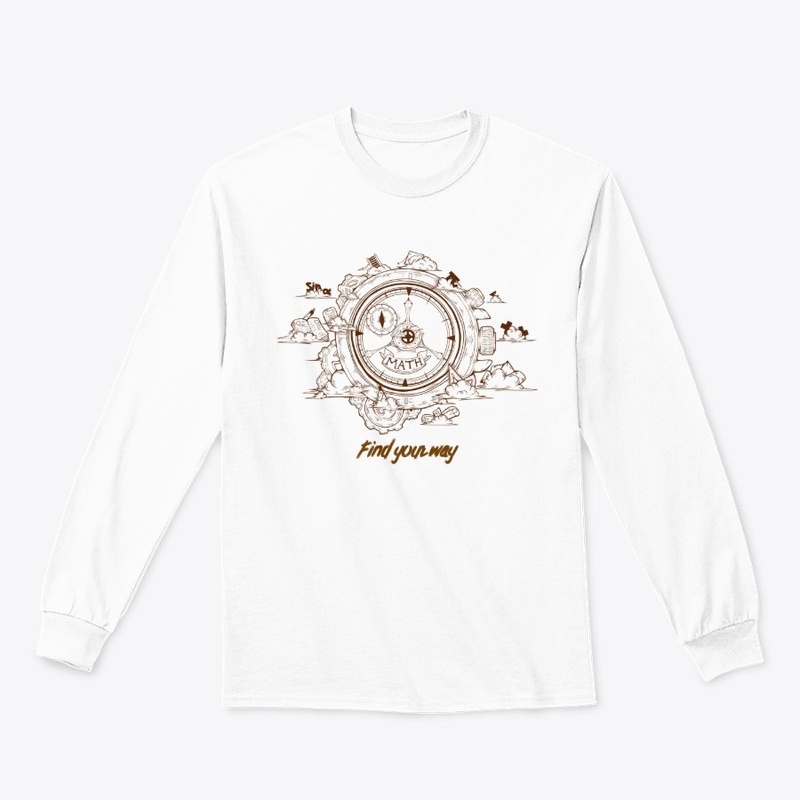 Mathematics  Compass t-shirt