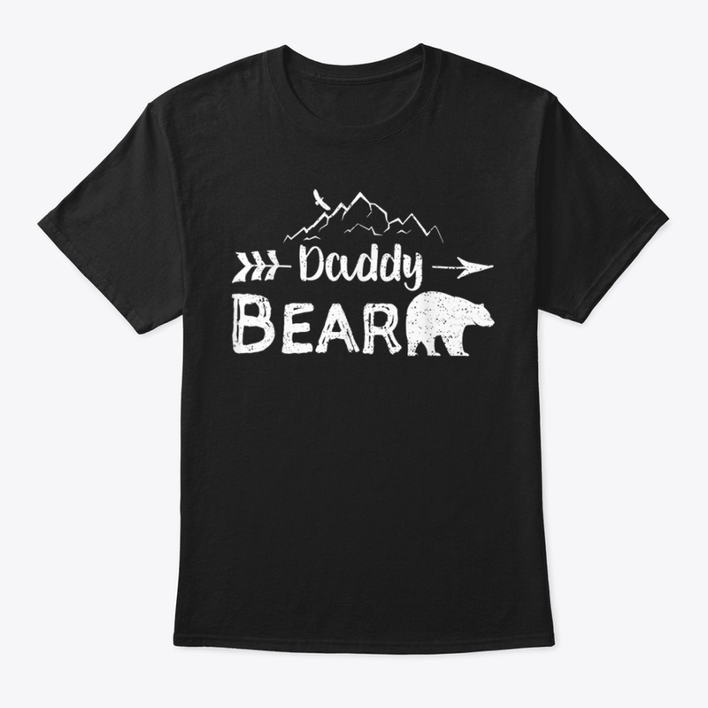 Mens Daddy Bear Shirt Matching Family Ma