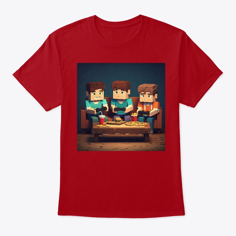 T-Shirt (Friends playing video games)
