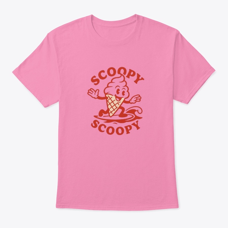 Scoopy Scoopy Ice Cream Mascot Design