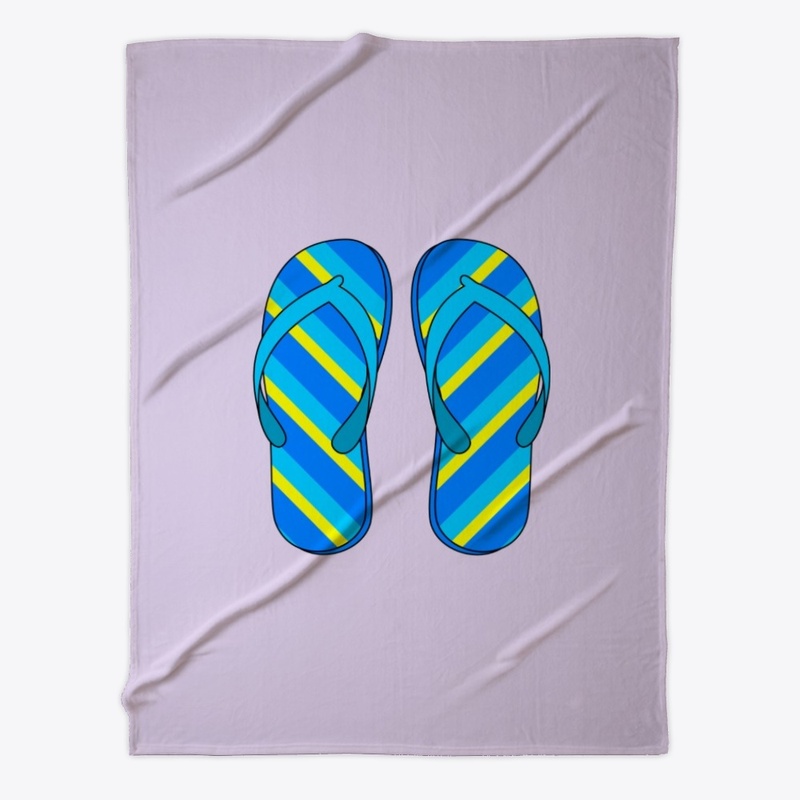 Flip Flops Unisex Camping Beach Life
