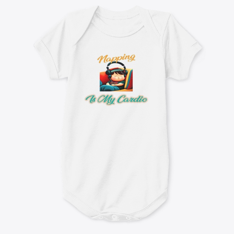 Cute Napping Cartoon T-shirt