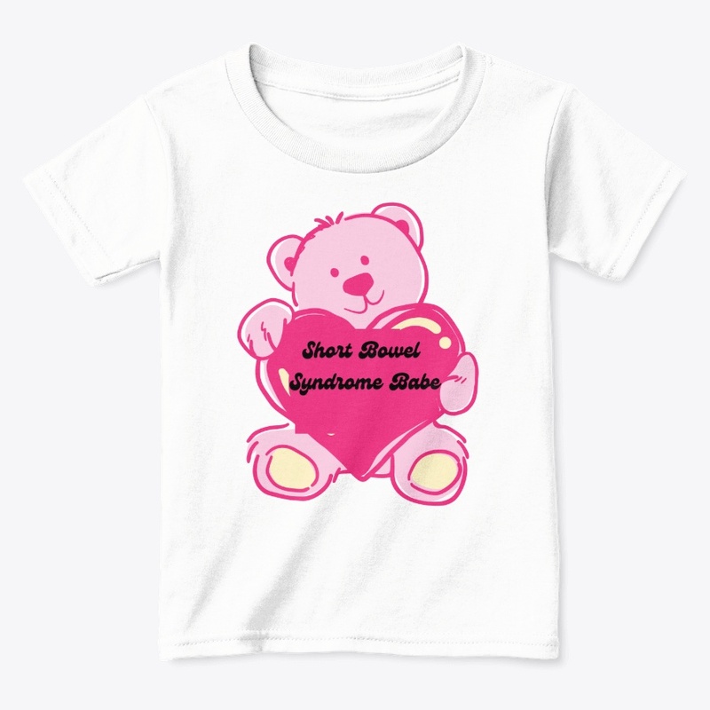 Pink short bowel syndrome bear 