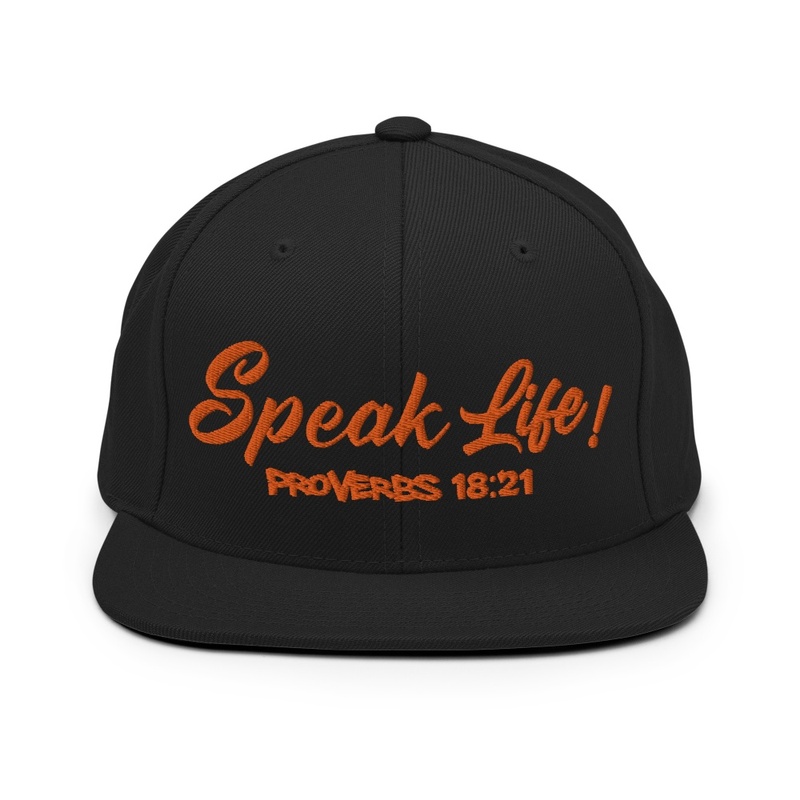 Speak Life!(Orange Ink)