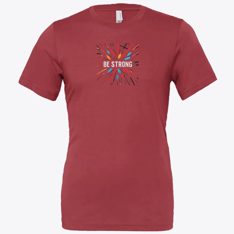 "Be Strong: Bold Colors Tee"