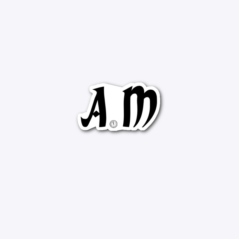 ANDREW MONEY A.M STICKER
