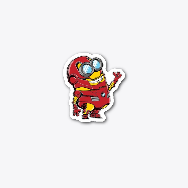 Ironminion sticker