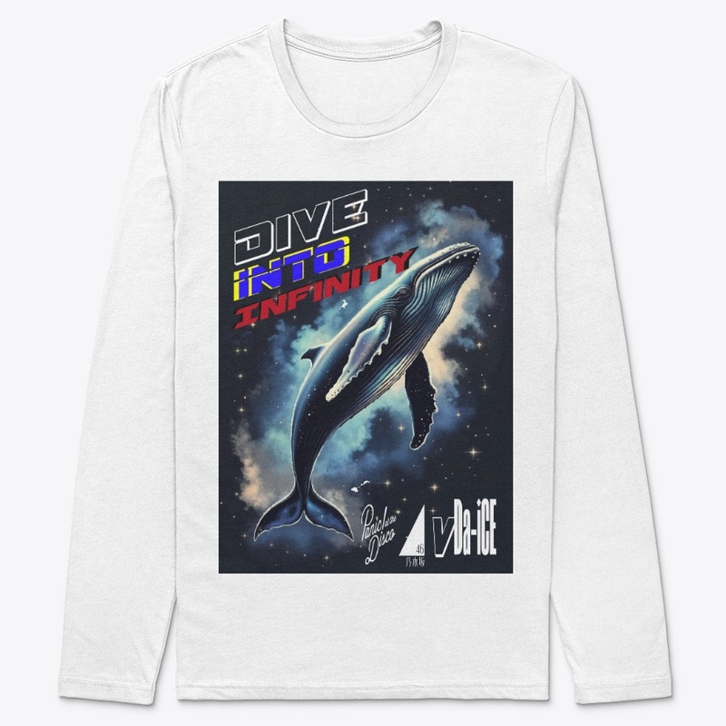Dive Into Infinity Dark Whale LngSlevTee