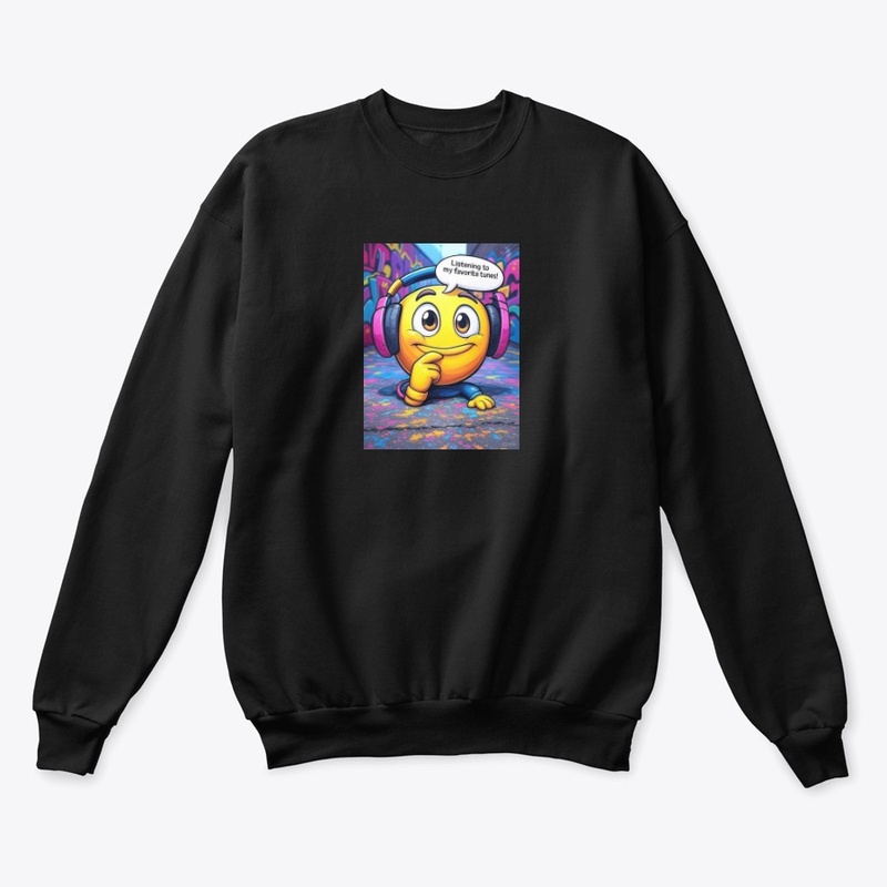 "Emoji Beats: Street Vibes Hoodie"