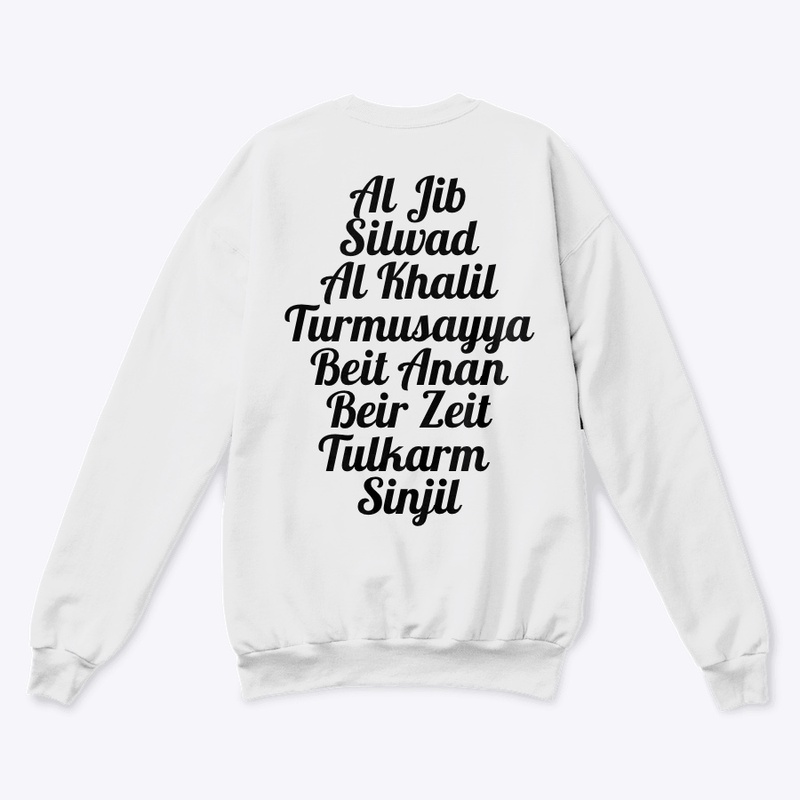 PALESTINE VILLAGES SWEATSHIRT 