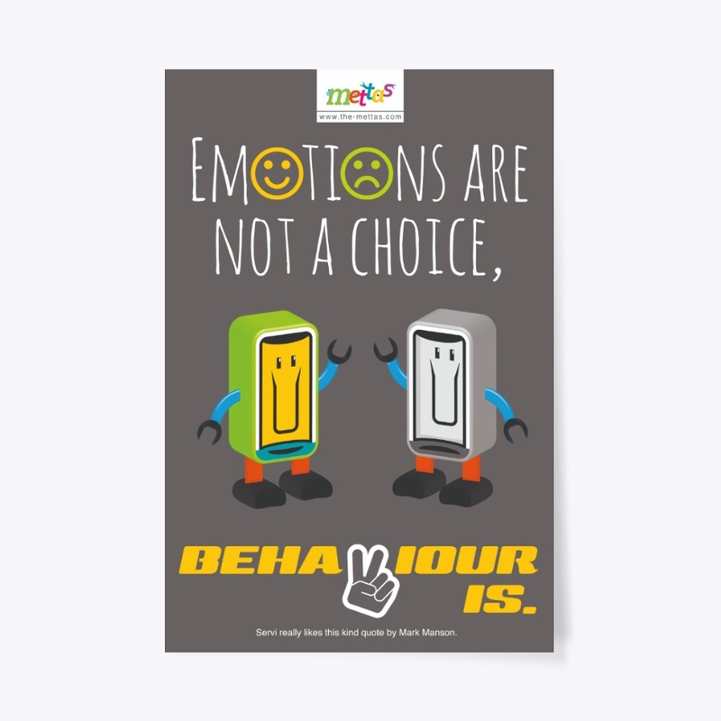 Servi – Mettas Quote Poster