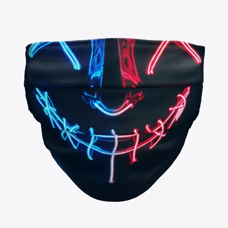 Neon Mask Hoodie
