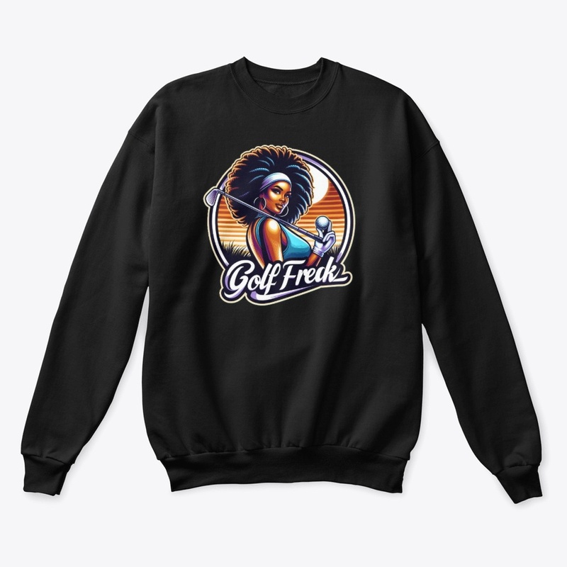 GOLF FREAKS BLACK WOMEN'S CLOTHING 