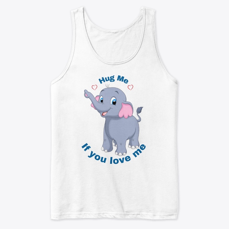 Hug Me Baby Elephant T-Shirt