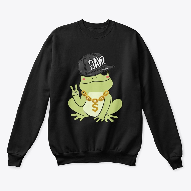 Swag Frog T-Shirt – Chill Vibes Only