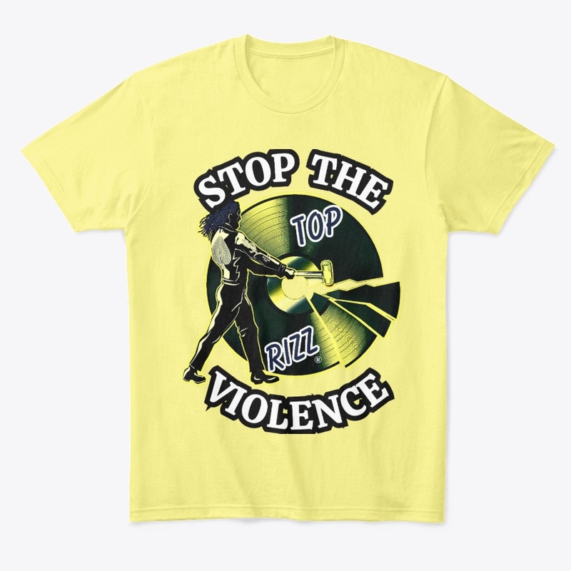 TOP RIZZ - STOP THE VIOLENCE - GOLD