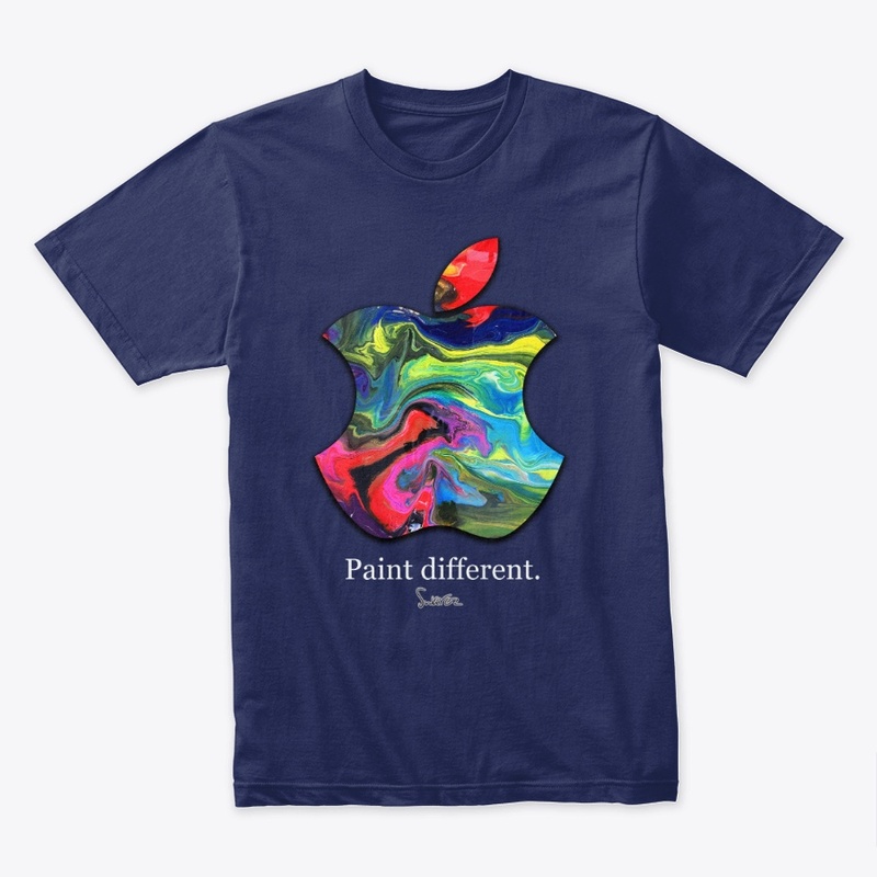 Swarez 'Paint different' logo