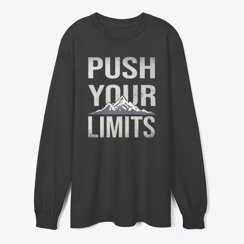 Push Your Limits Typography T-shirt
