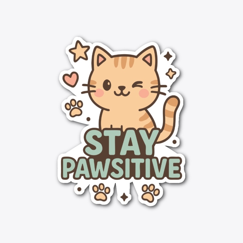 SPawsitive Mindset – Cozy Cat Tee